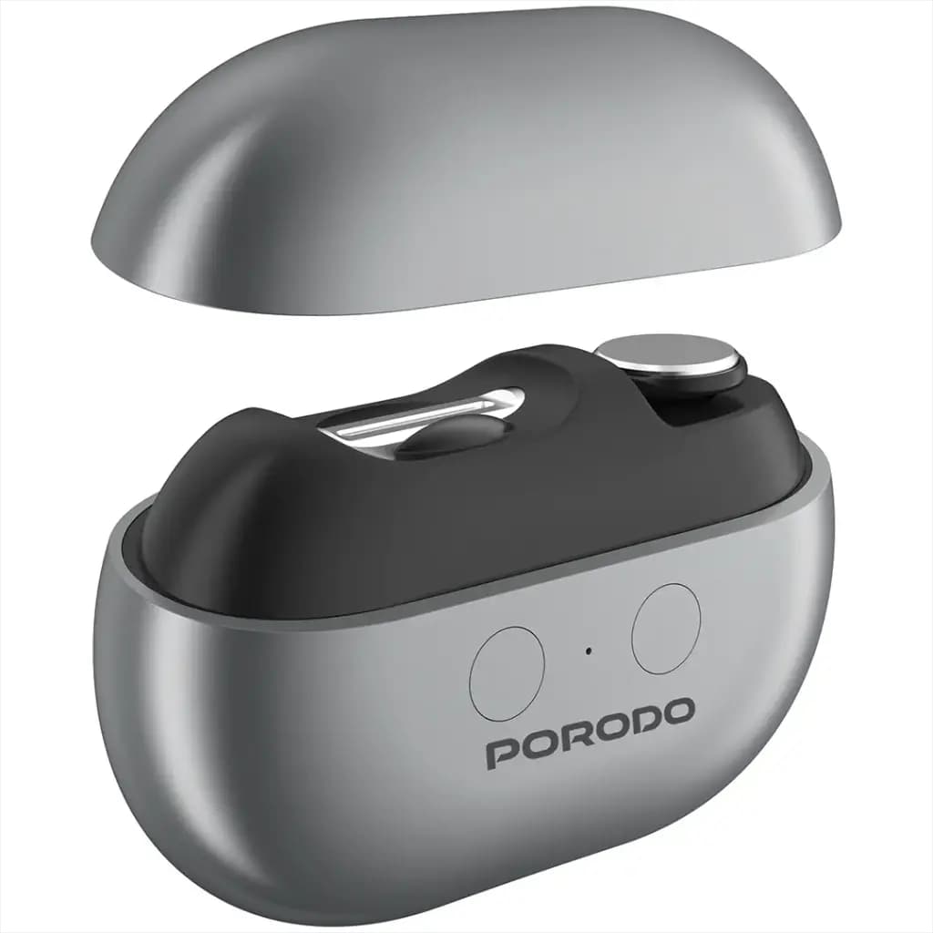 ناخن گیر و سوهان شارژی با چراغ LED پرودو مدل Porodo Multi-Function Electric Nail Clipper PDENCLIM7 — تصویر ۳