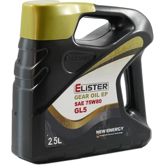 روغن جعبه دنده الیستر SAE 75W80-GL5 2.5 LITR