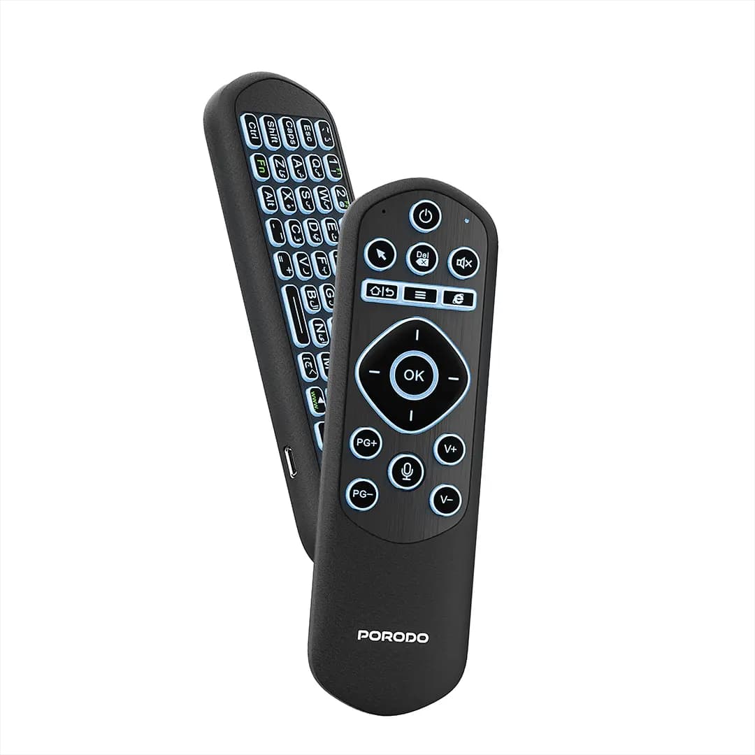 ریموت کنترل جادویی و کیبورد پرودو مدل میکو porodo Miko Mini Keyboard PDAMX6 — تصویر ۳