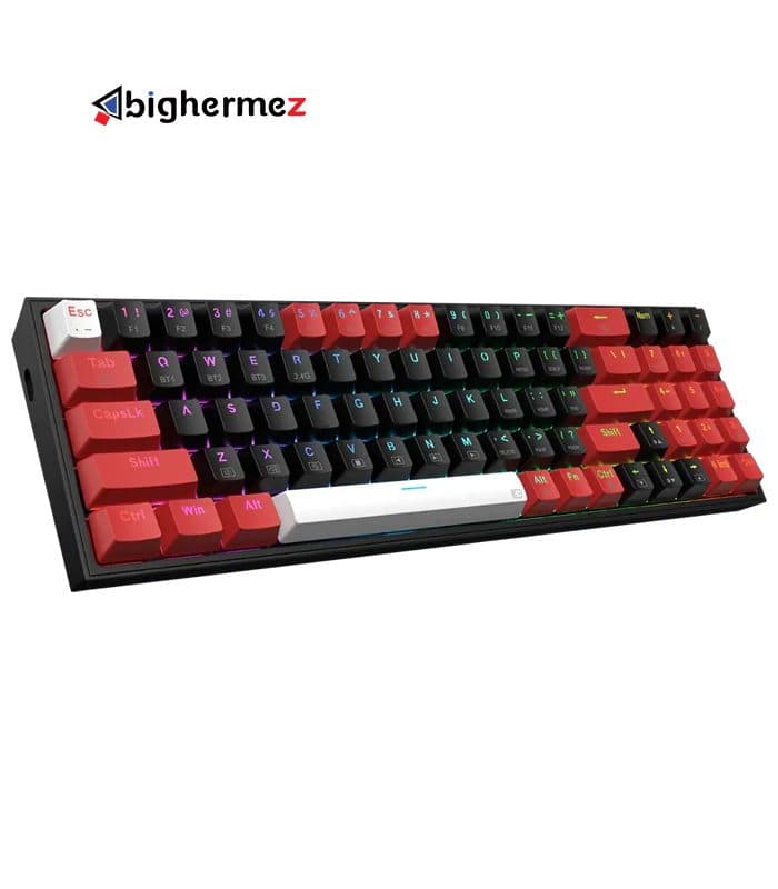کیبورد بی سیم مکانیکال گیمینگ ردراگون مدل Pollux K628 Pro RGB — تصویر ۳
