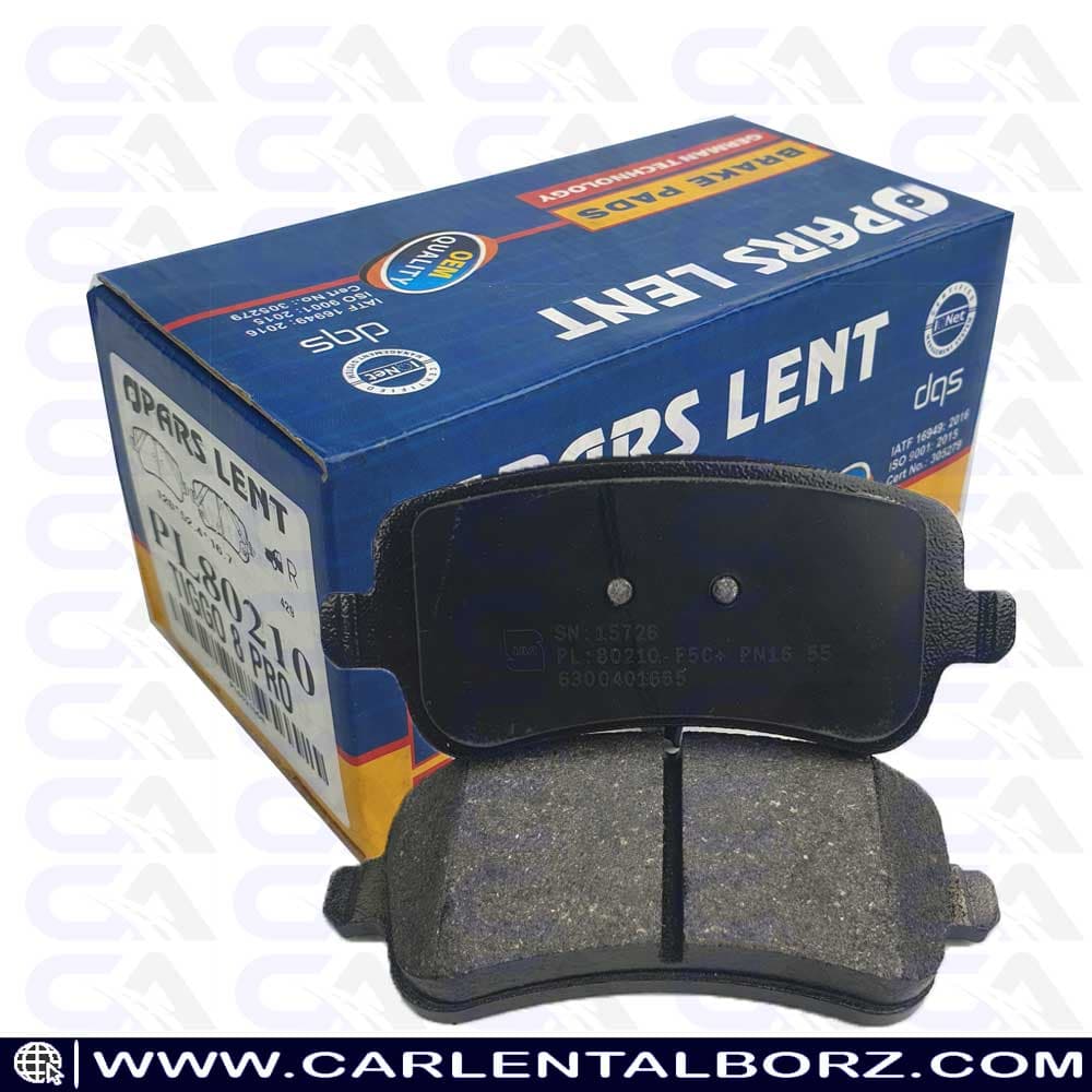 لنت ترمز عقب لوکانو L8 پارس لنت PARS LENT