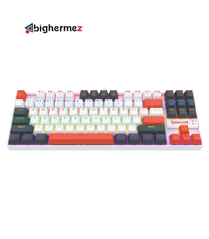 کیبورد باسیم مکانیکال گیمینگ ردراگون مدل KUMARA K552 WLR RGB — تصویر ۲