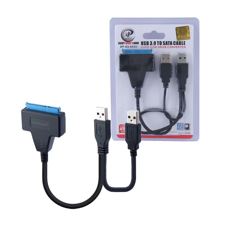 تبدیل USB3.0 to SATA کابلدار XP-S3-843U