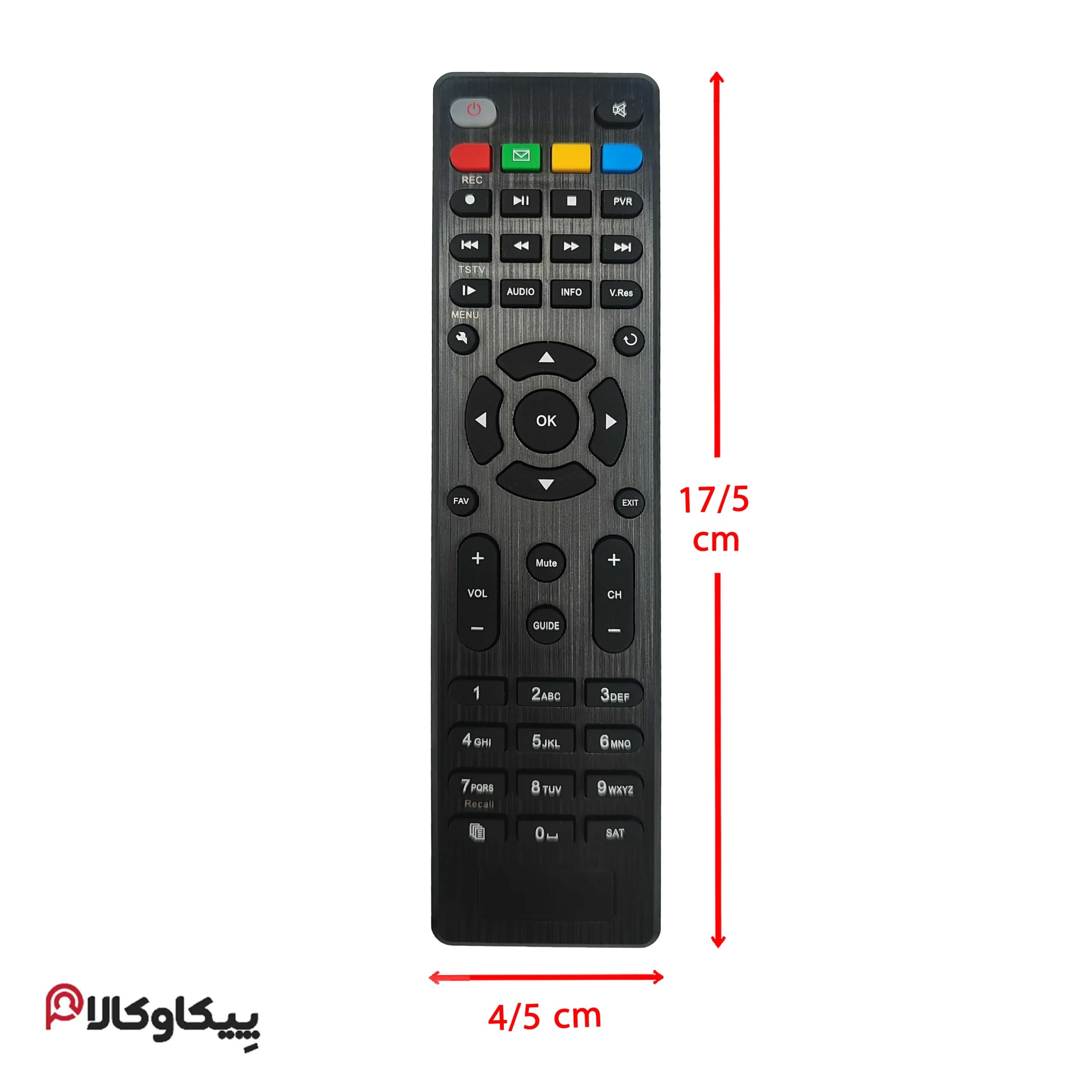 کنترل گیرنده STARX استارایکس تخت ریکال — تصویر ۲