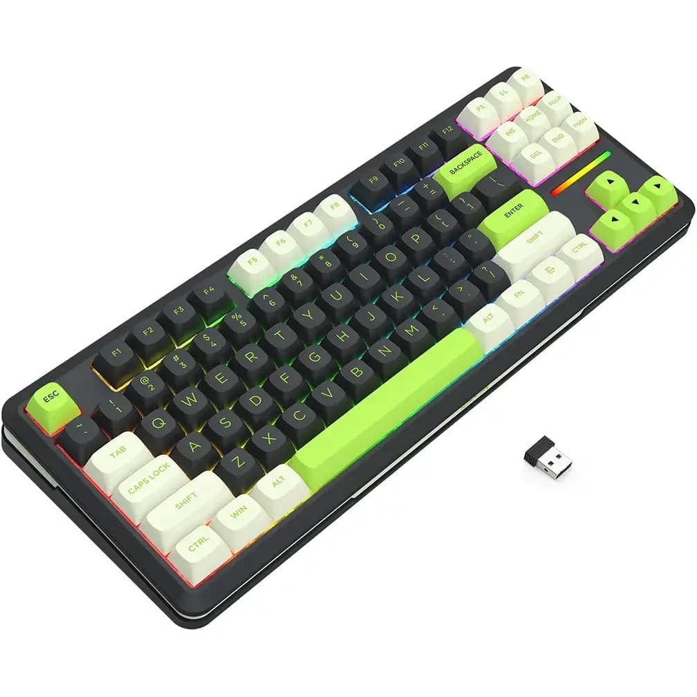 کیبورد بی سیم مکانیکال گیمینگ ردراگون مدل WILDSLASH K734 BWG PRO — تصویر ۶