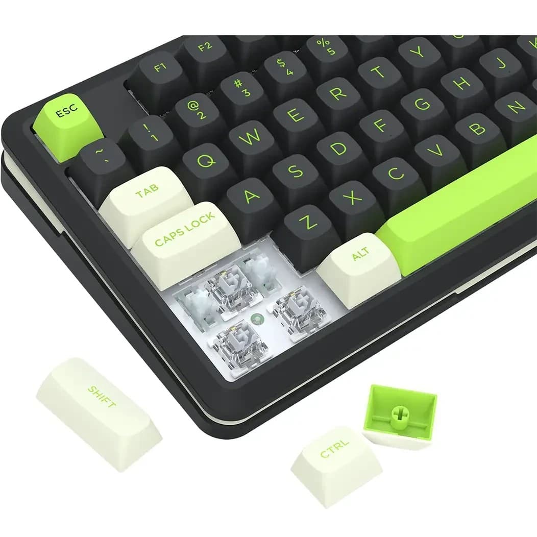 کیبورد بی سیم مکانیکال گیمینگ ردراگون مدل WILDSLASH K734 BWG PRO — تصویر ۷