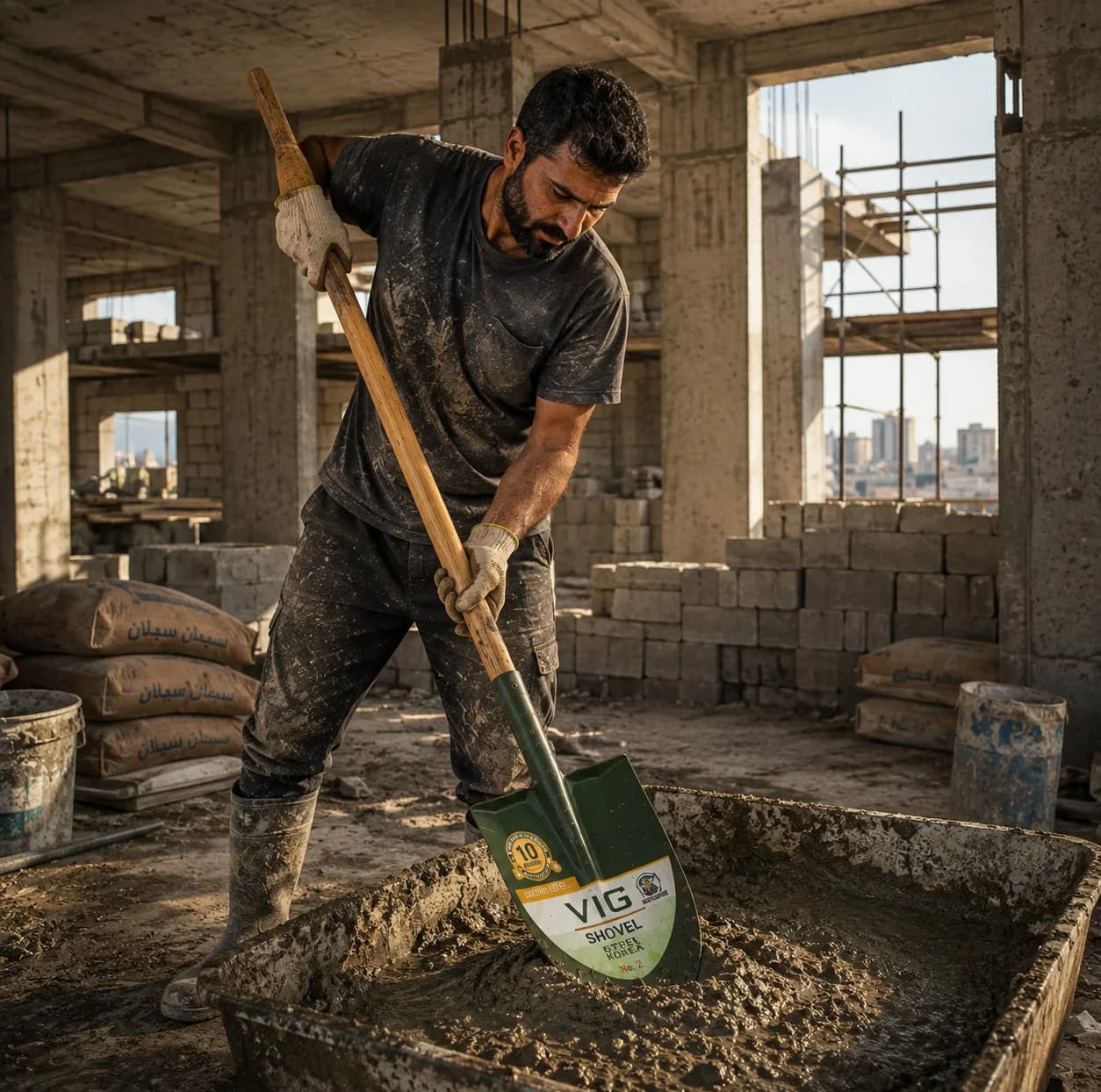 بیل وزیران مدل نمره 2 فولادی کد VIG 0220 — تصویر ۴