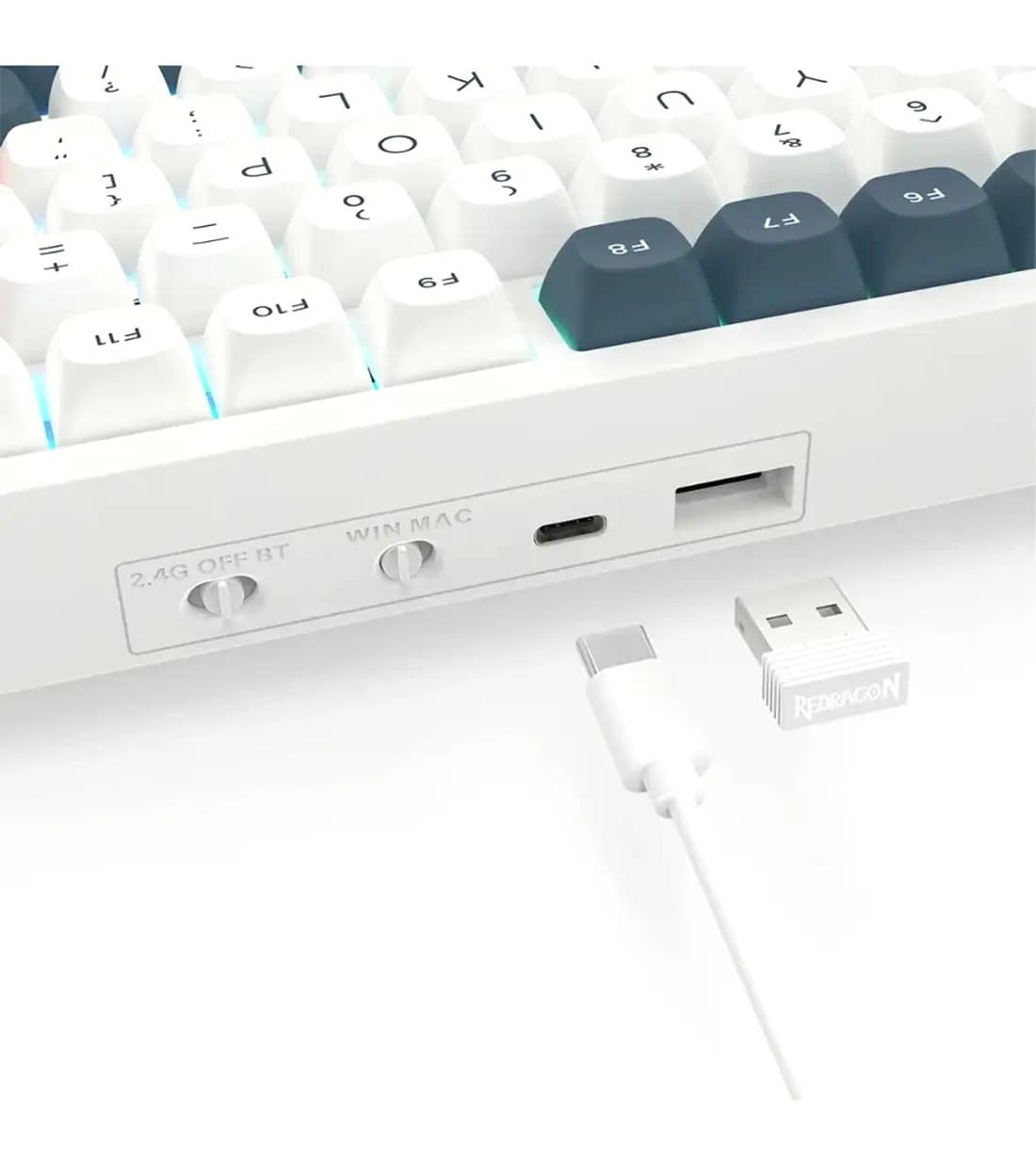 کیبورد بی سیم مکانیکال گیمینگ ردراگون K723 WBR PRO — تصویر ۴