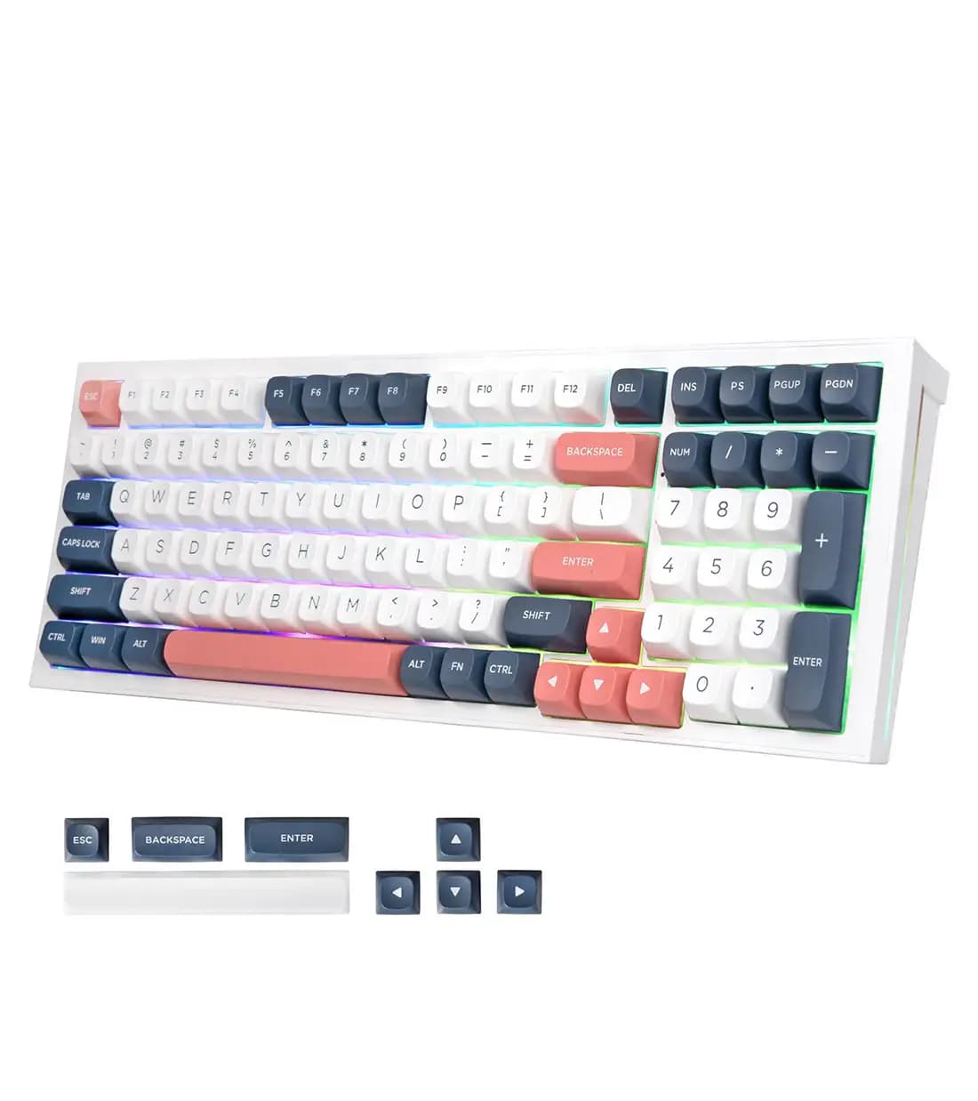 کیبورد بی سیم مکانیکال گیمینگ ردراگون K723 WBR PRO — تصویر ۱۱