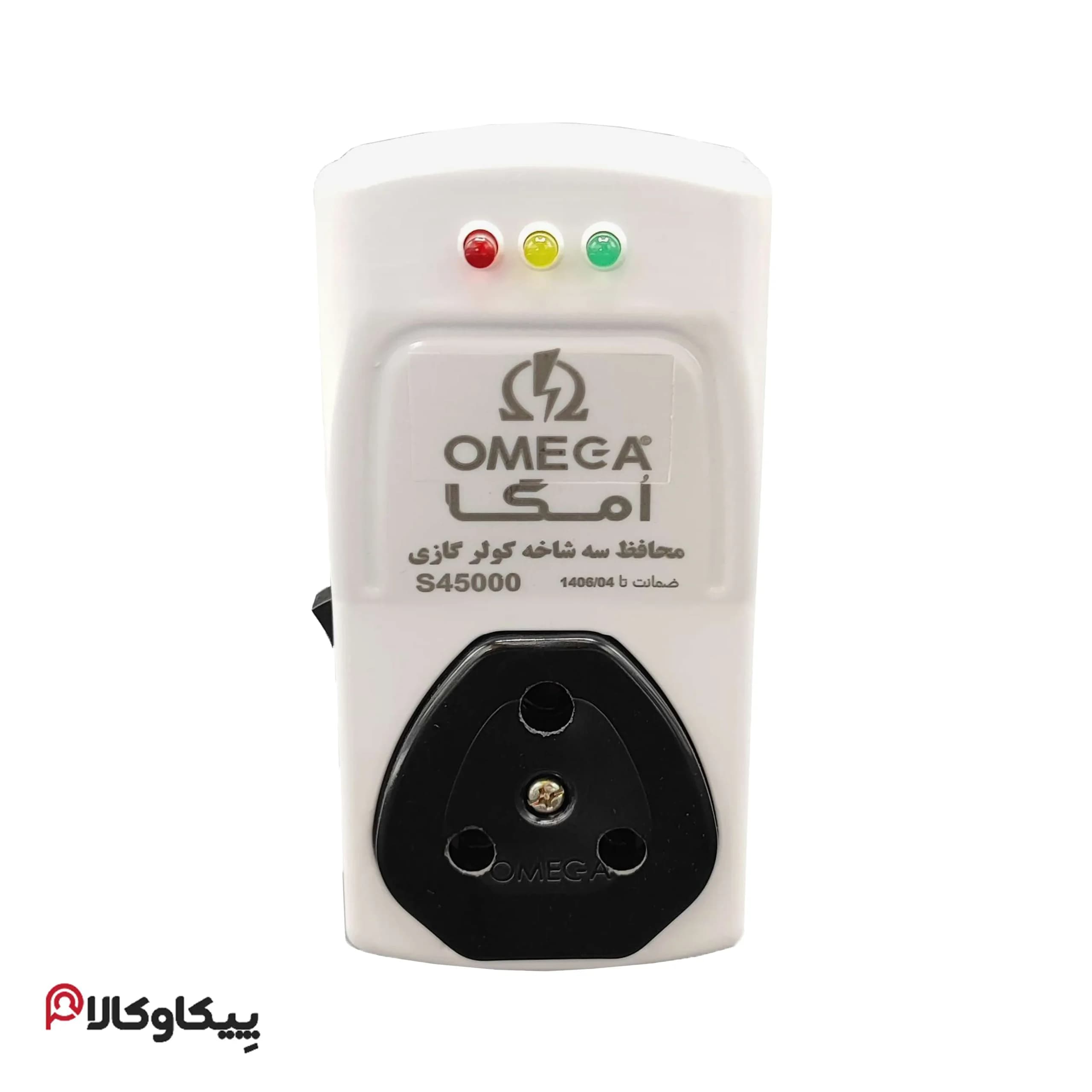 محافظ برق کولرگازی 3 شاخه 40 آمپر آنالوگ OMEGA امگا