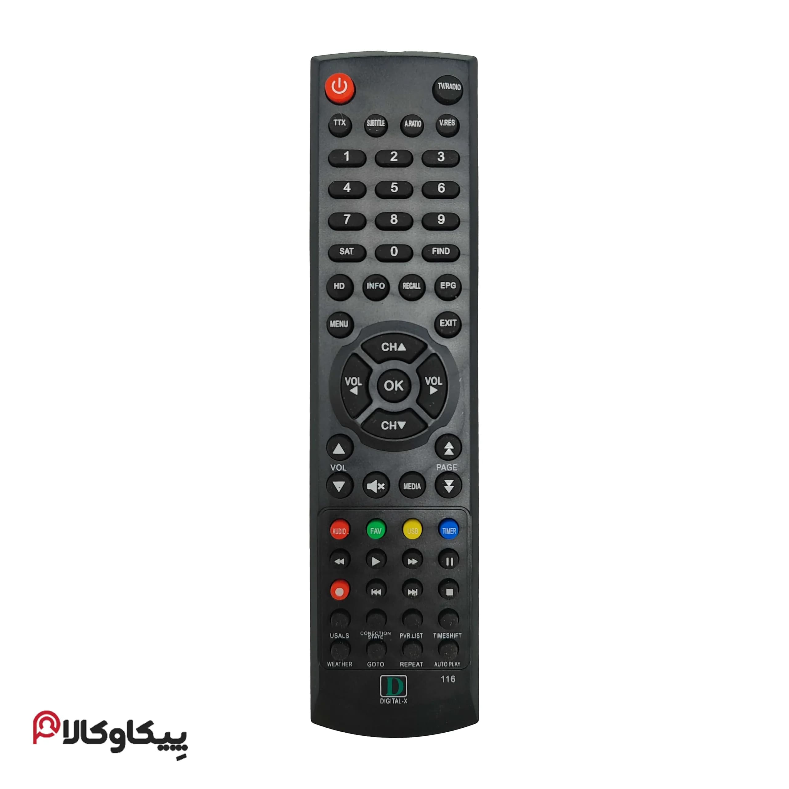 کنترل گیرنده DIGITAL X دیجیتال ایکس