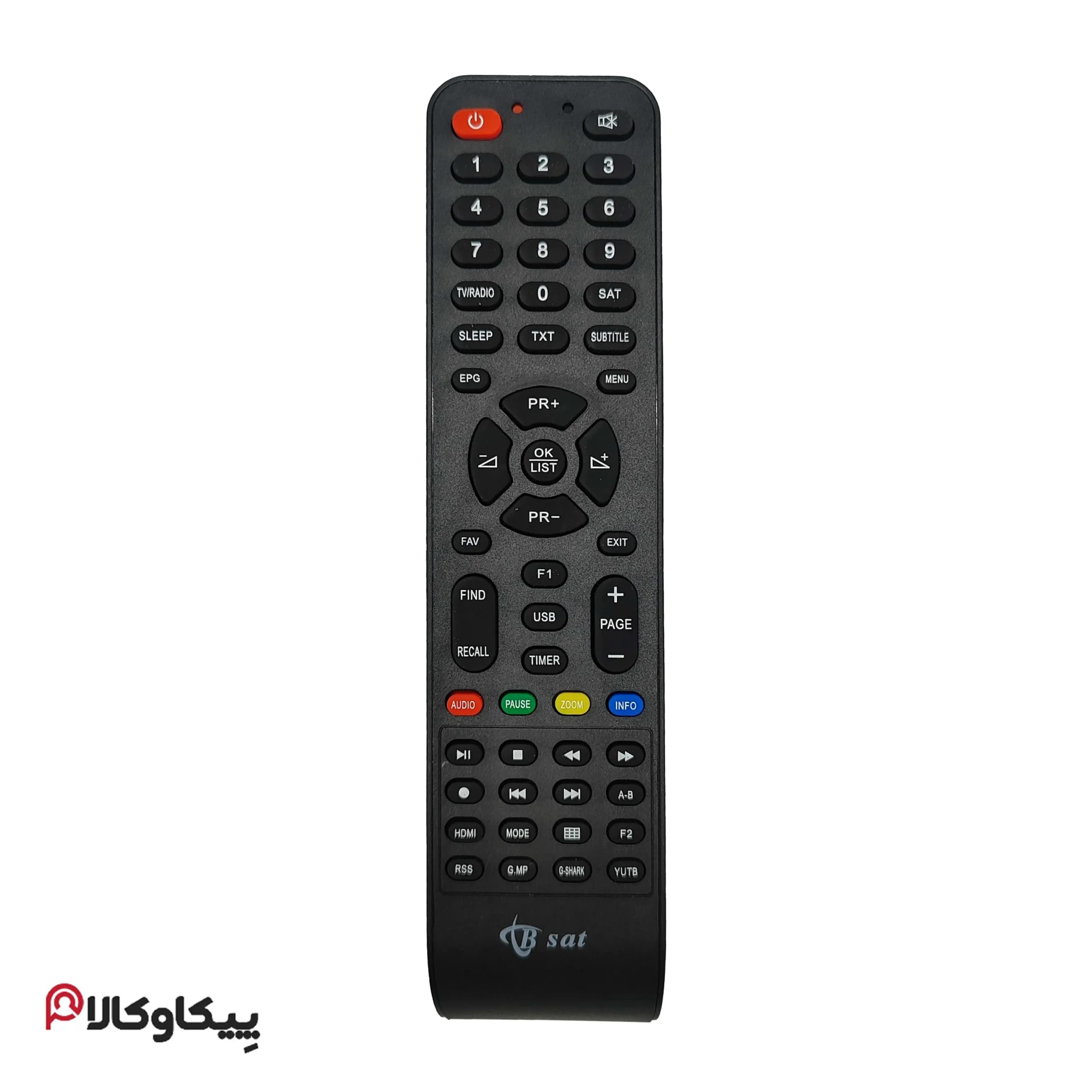 کنترل گیرنده B SAT بی ست