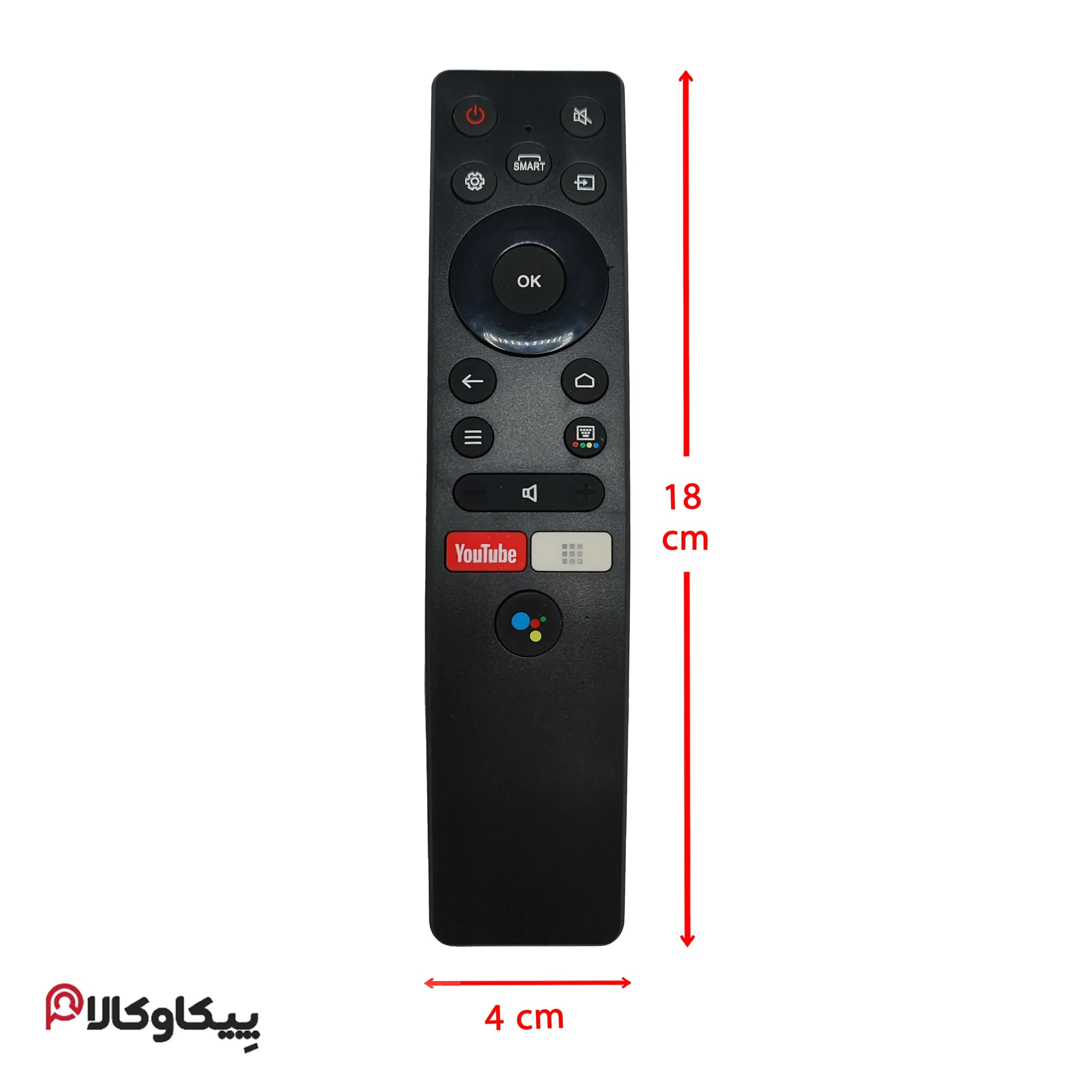 کنترل تلویزیون EVOLLI ایوولی موس دار مدل 670 — تصویر ۲