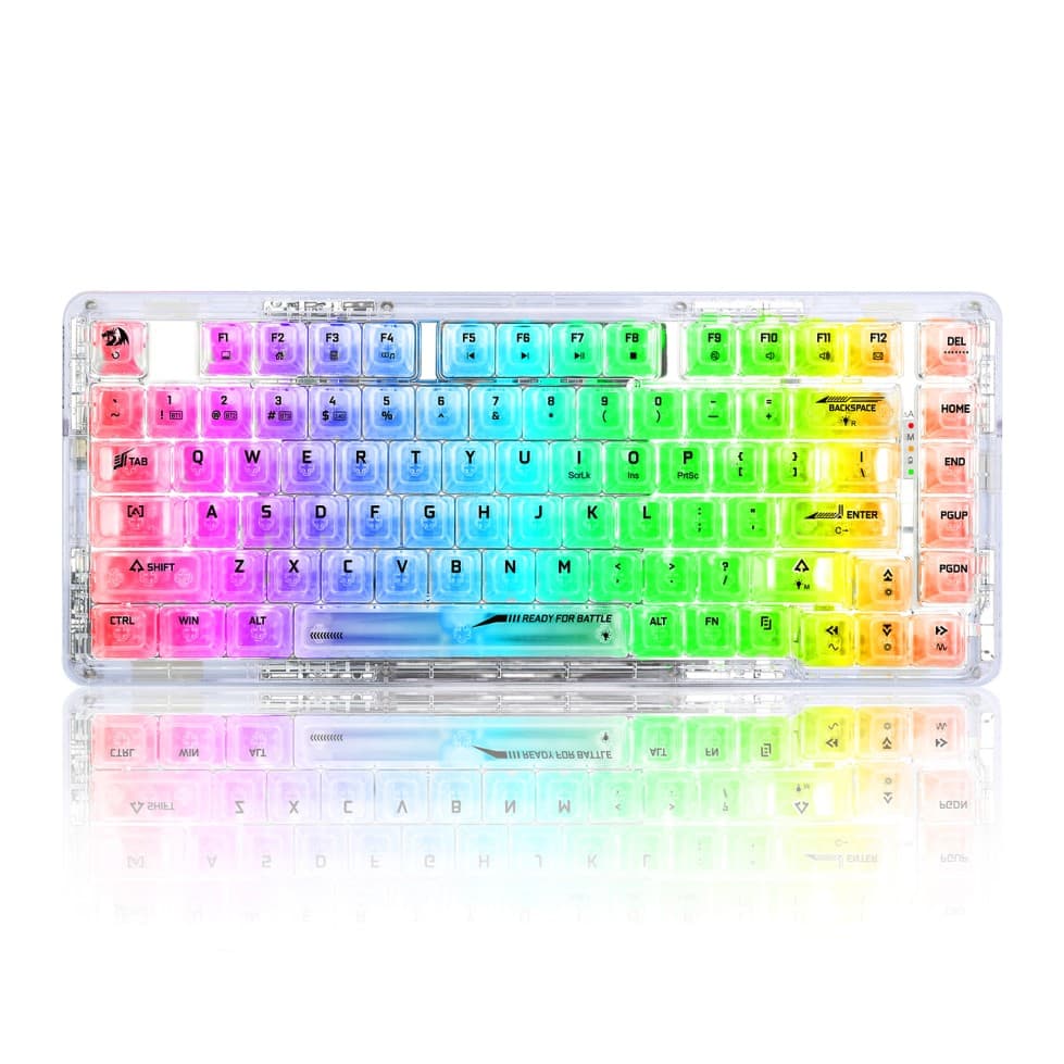 کیبورد بی سیم مکانیکال گیمینگ ردراگون ELF PRO K649 — تصویر ۴