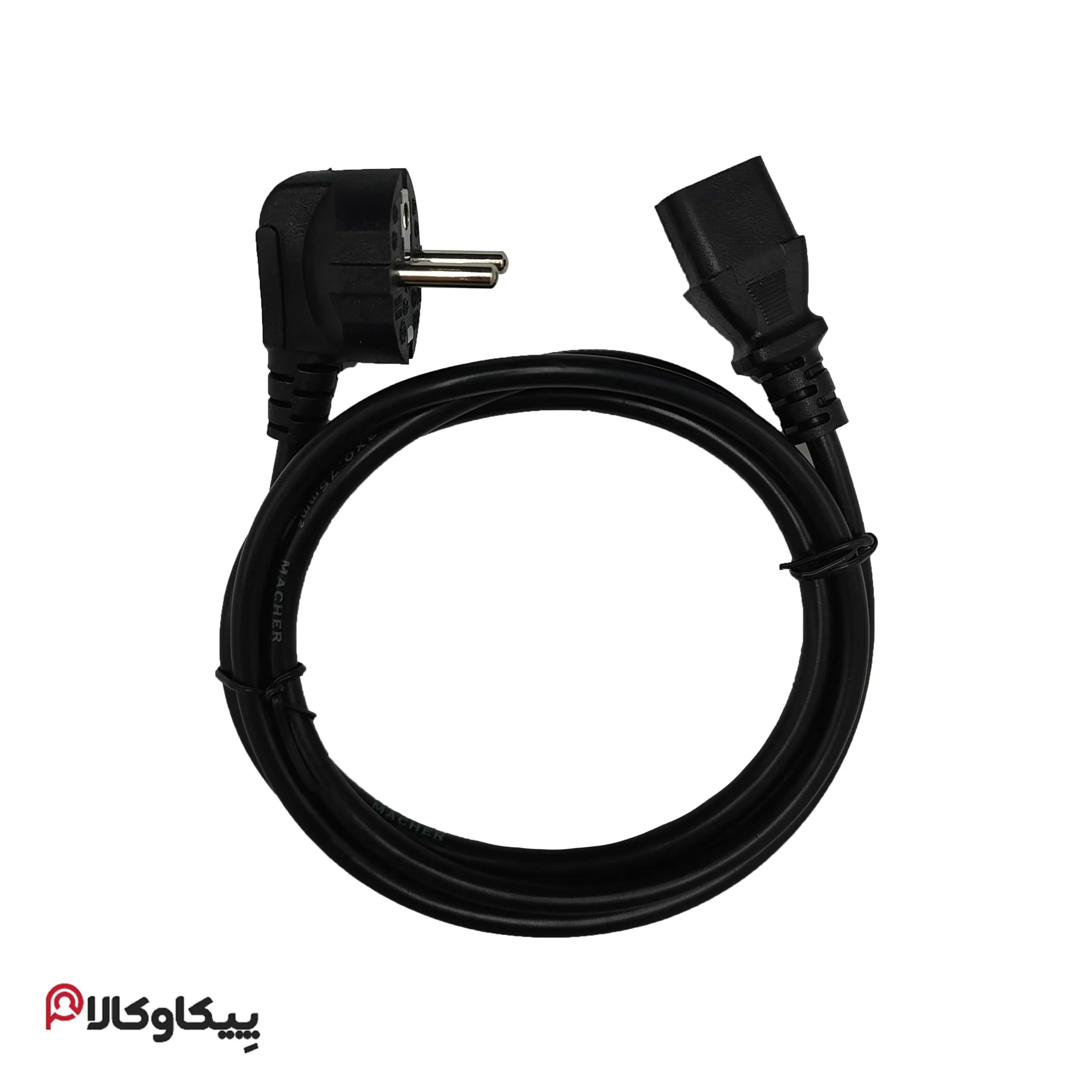 کابل پاور کامپیوتر MACHER مچر 1.5 متری مدل MR-K89