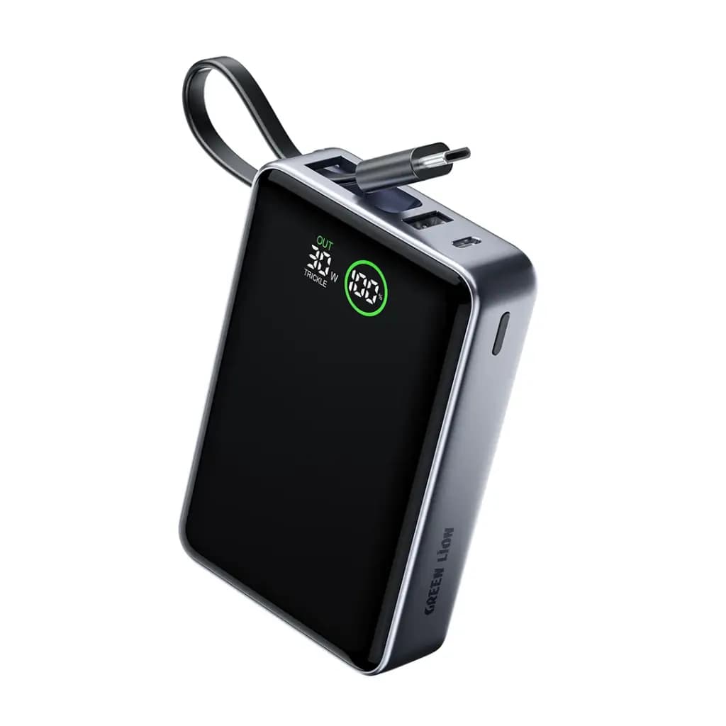پاوربانک 20000mAH سوپرفست گرین لاین مادرید20 Green Lion Power Bank Madrid20-20000mAH GL-PX32 — تصویر ۲