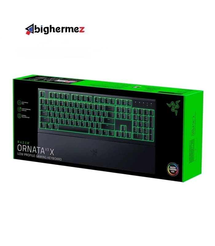 کیبورد باسیم گیمینگ ریزر مدل Ornata V3 X — تصویر ۲