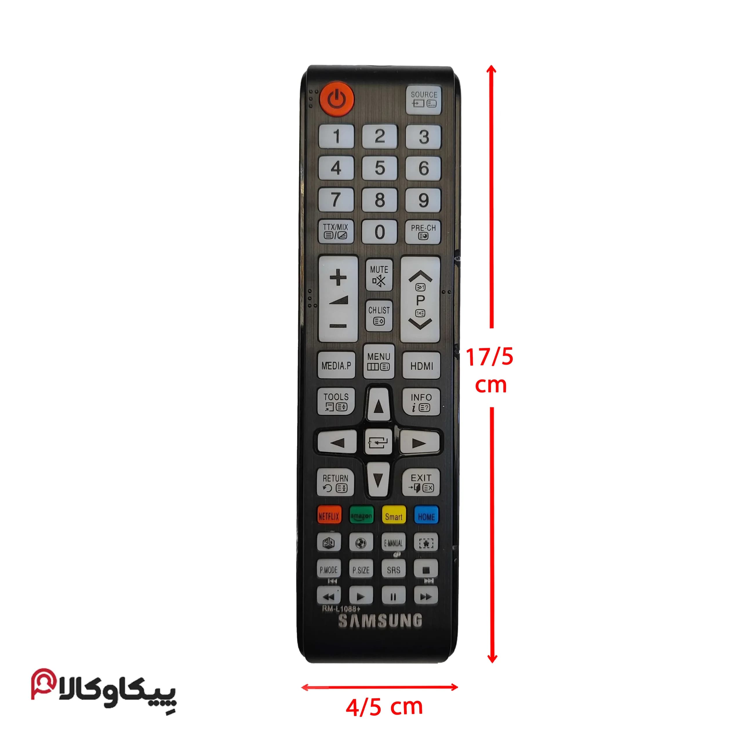 کنترل سامسونگ 1088 SAMSUNG پک دار دکمه سفید — تصویر ۴
