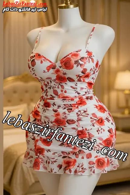 لباس خواب فانتزی گلدار