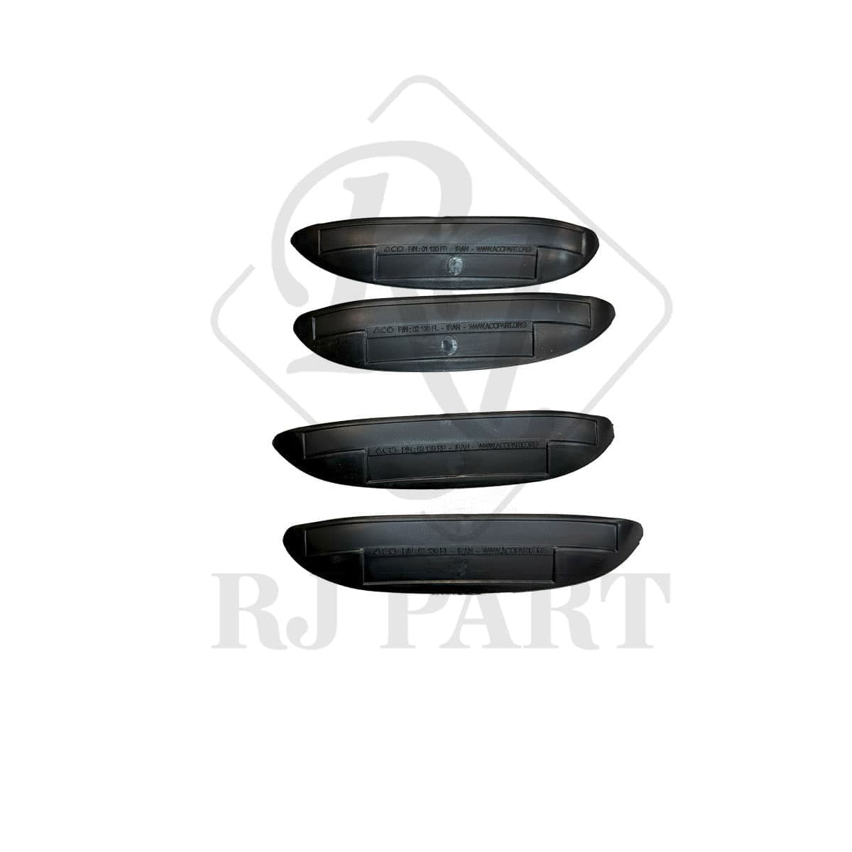 قاب زیر دستگیره درب بازکن بیرونی (4عددی) مناسب ال ۹۰ و ساندرو برند شرکتی (سایپا یدک)