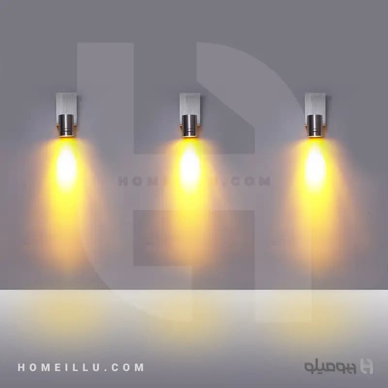 چراغ دکوراتیو 1 وات LED لوله یک طرفه آلومینومی A1423 — تصویر ۶