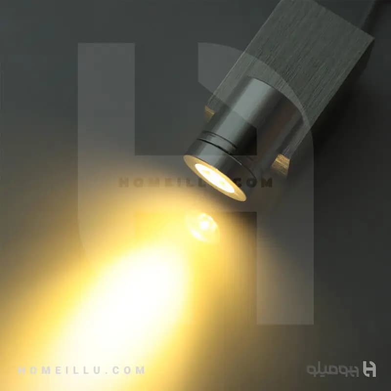 چراغ دکوراتیو 1 وات LED لوله یک طرفه آلومینومی A1423 — تصویر ۲
