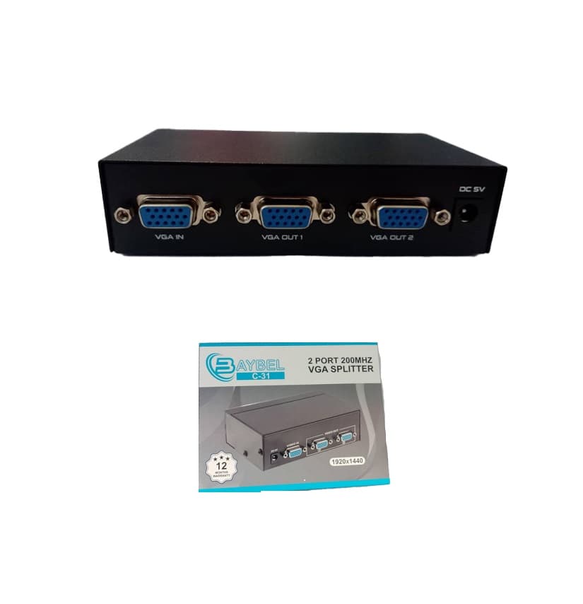 اسپلیتور VGA دو پورت BAYBEL C -31