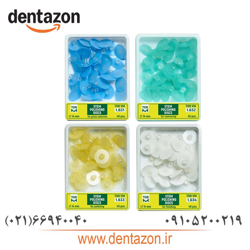 دیسک پرداخت بدون مرکز 40 عددی Tor VM – 14mm
