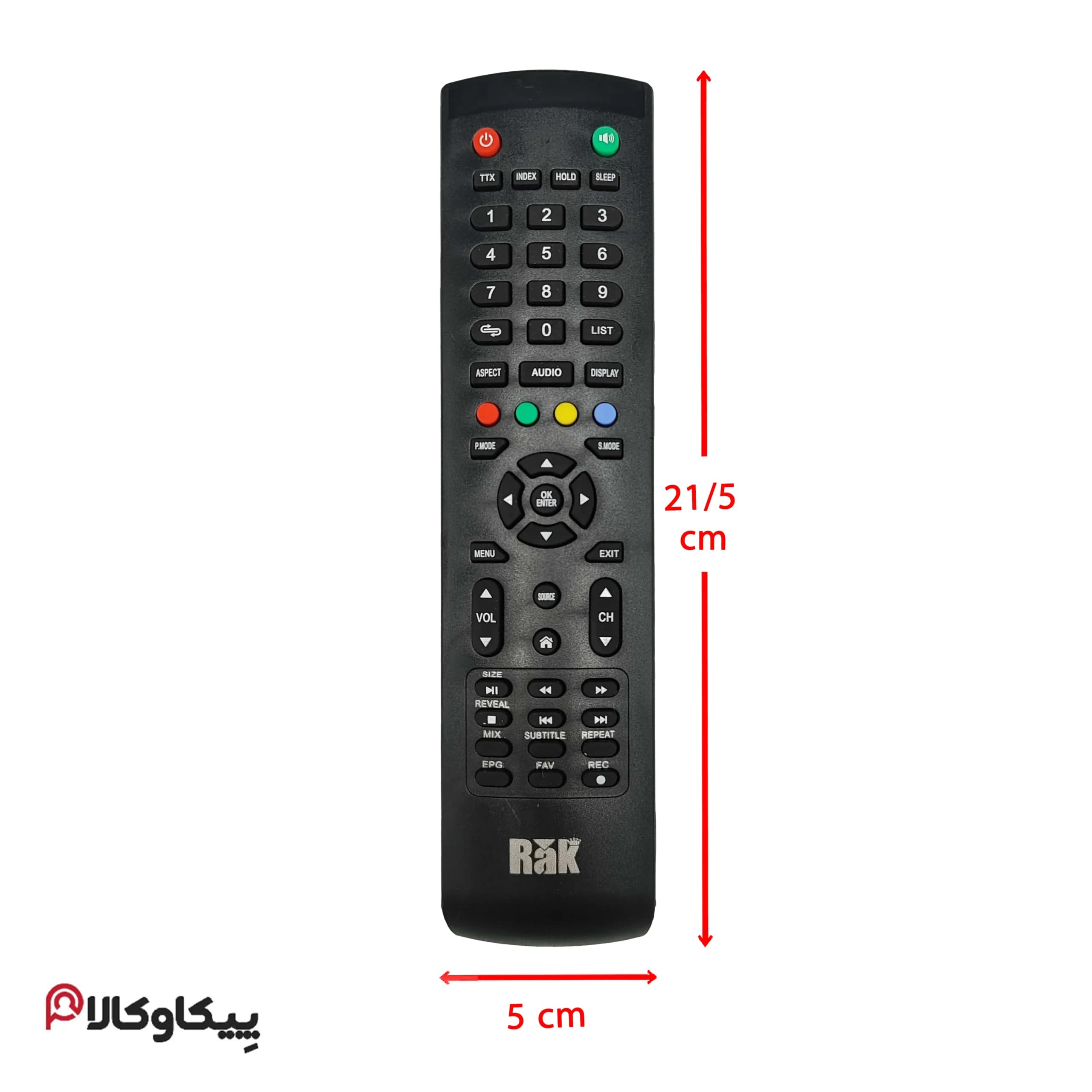 کنترل تلویزیون راک طرح 2500 RAK — تصویر ۲
