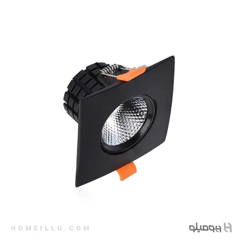 چراغ سقفی COB مربع توکار 7 وات NSX240 — تصویر ۳