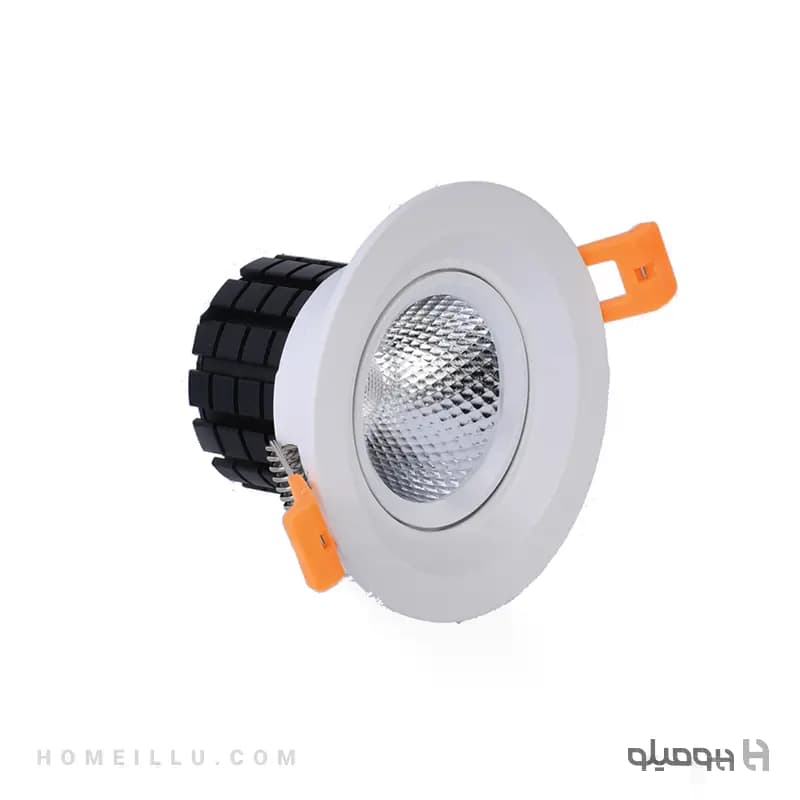 چراغ سقفی COB گرد توکار 7 وات NSX371