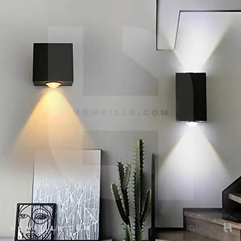 چراغ دکوراتیو 1 وات LED مربع یک طرفه کبریتی A1500 — تصویر ۴