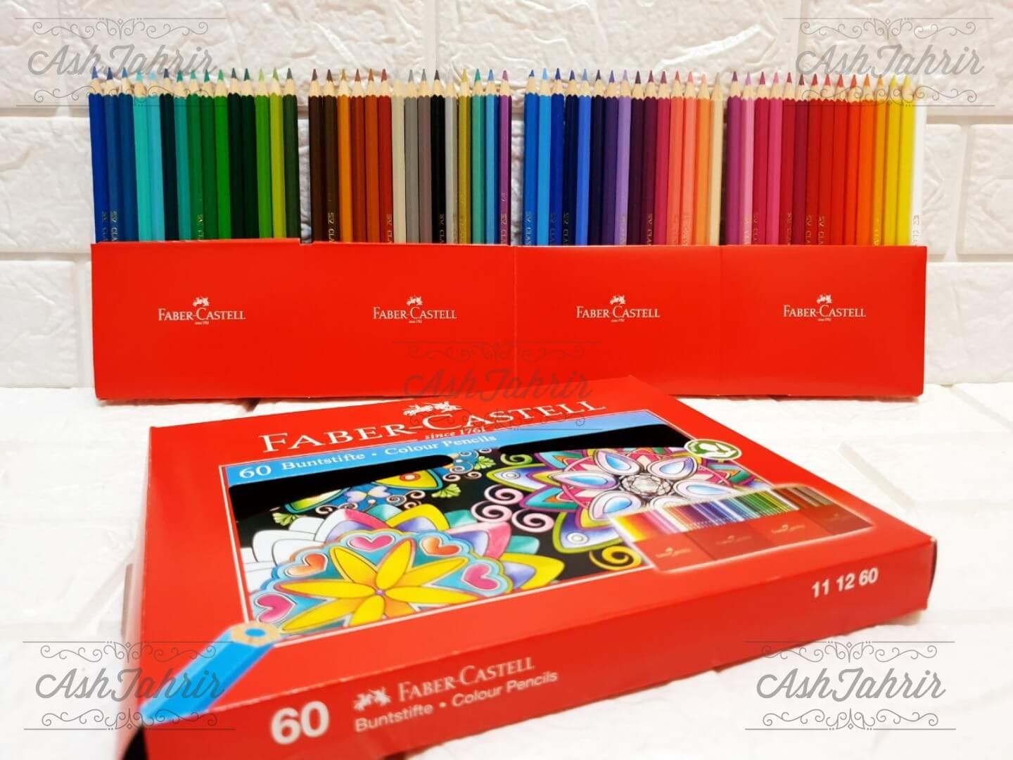 مداد رنگی 60 رنگ کلاسیک فابرکاستل Faber-Castell — تصویر ۲