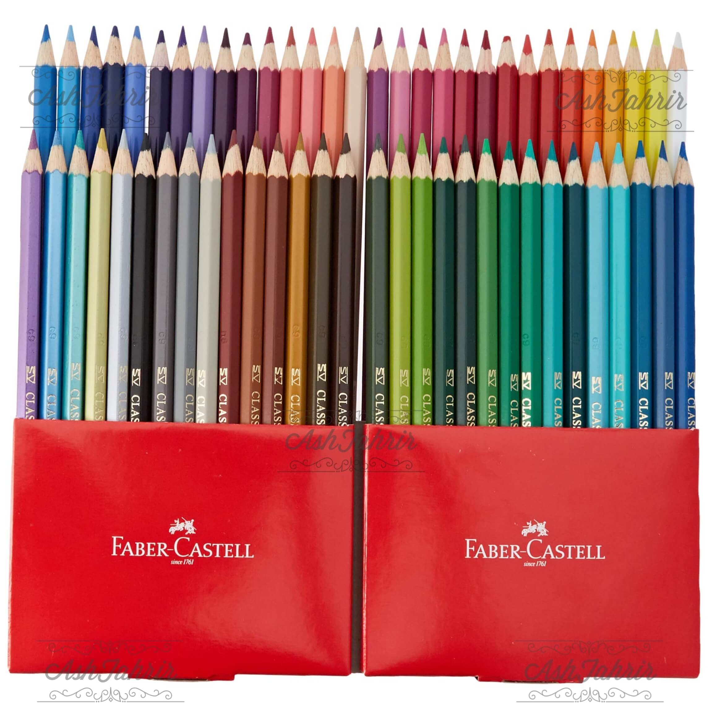 مداد رنگی 60 رنگ کلاسیک فابرکاستل Faber-Castell — تصویر ۳