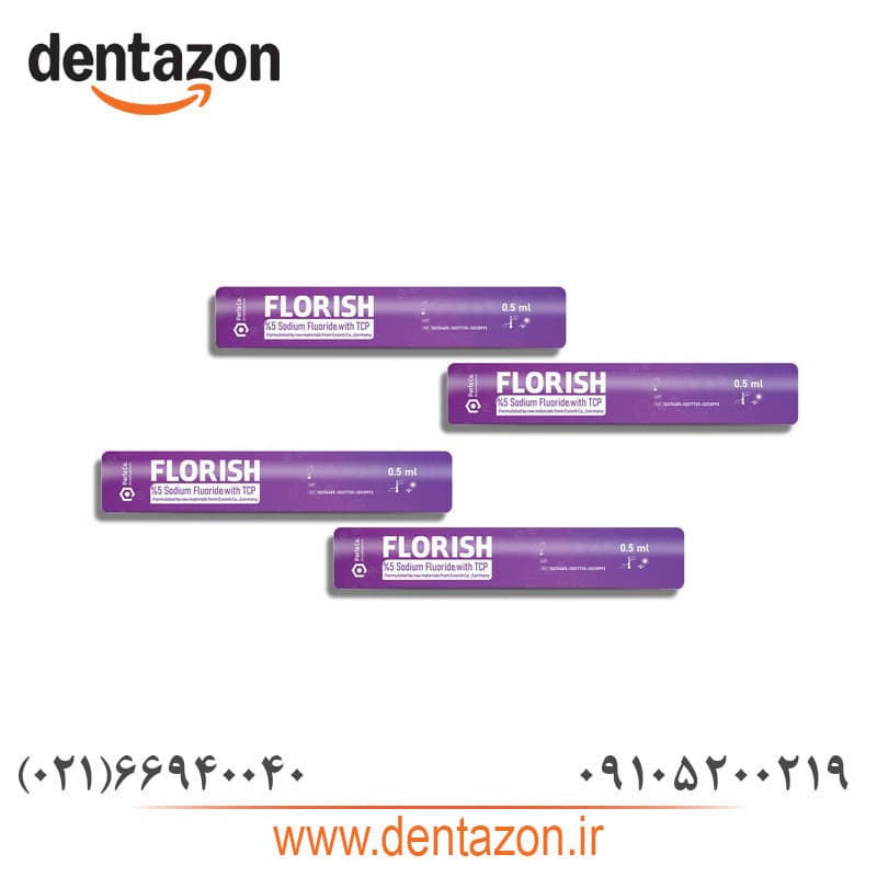 وارنیش سدیم فلوراید 5% FLORISH پارلا