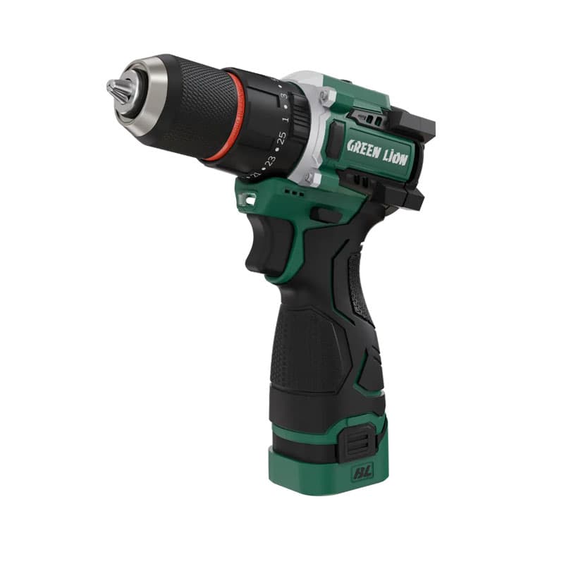 دریل شارژی چکشی 18 ولت گرین لاین Green Lion GD-15 Pro Drive Cordless Hammer Drill — تصویر ۲