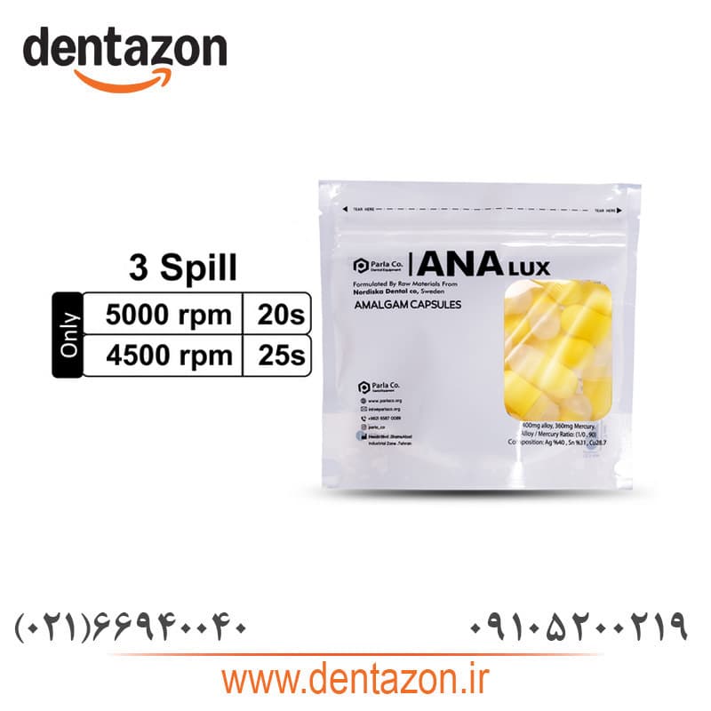 آمالکپ 50 عددی آنالوکس ANALUX — تصویر ۲