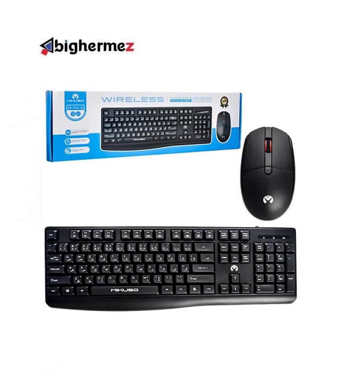 کیبورد و ماوس بی سیم میکوسو KB-C013 PRO