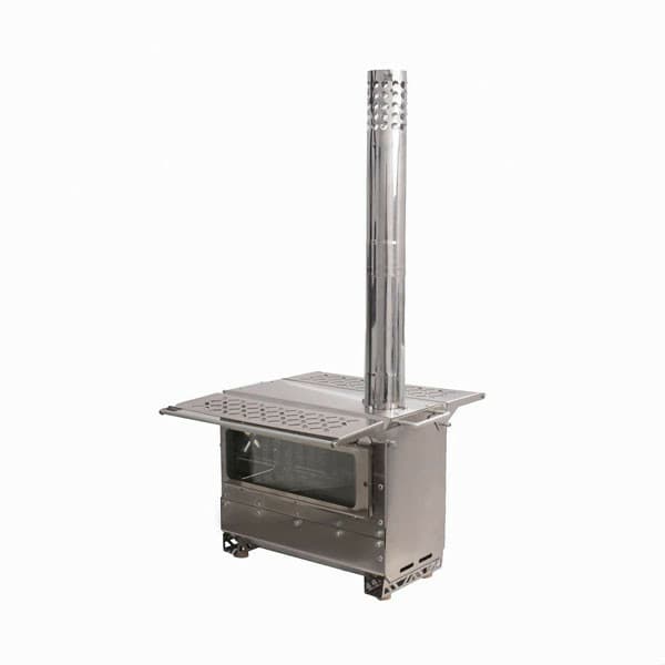 بخاری هیزمی دودکش دار لایف کمپ مدل VULX کد 45880