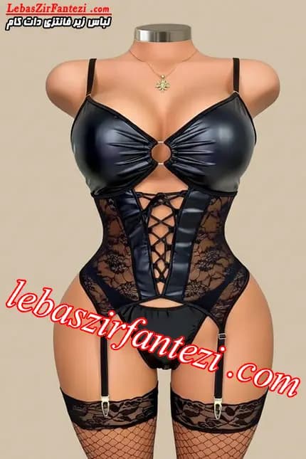 لباس خواب چرمی جورابدار