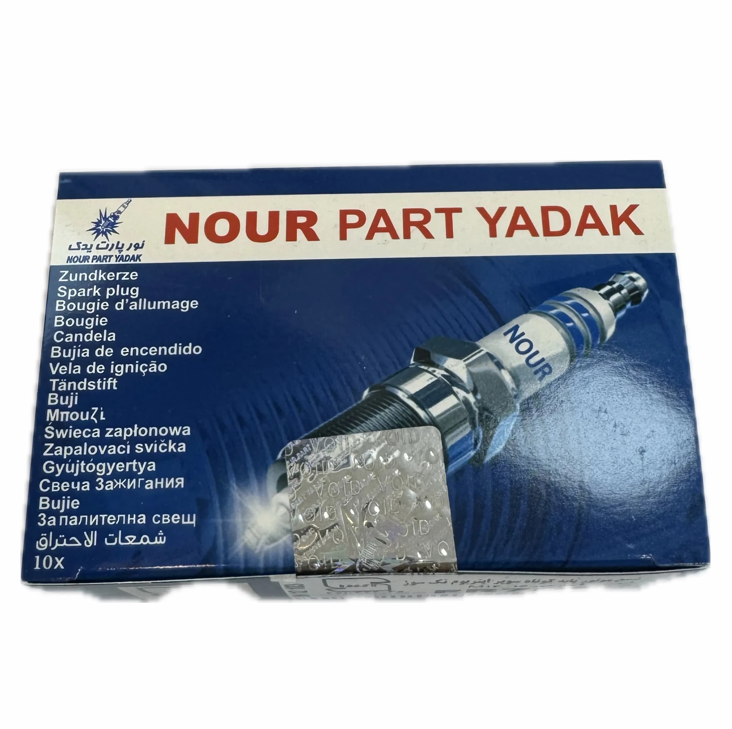 شمع خودرو نور پارت یدک مدل FR7DE بسته 4 عددی — تصویر ۲