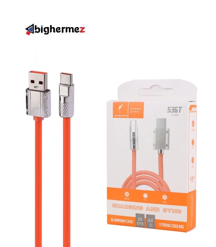 کابل شارژ TYPE-C اسکای دلفین مدل S36T — تصویر ۲