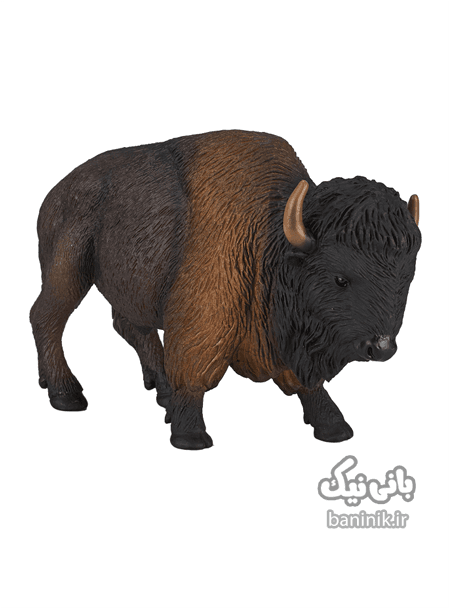 فیگور موجو سری بوفالو آمریکایی Mojo American Bison/Buffalo Figure — تصویر ۲