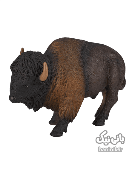 فیگور موجو سری بوفالو آمریکایی Mojo American Bison/Buffalo Figure — تصویر ۳