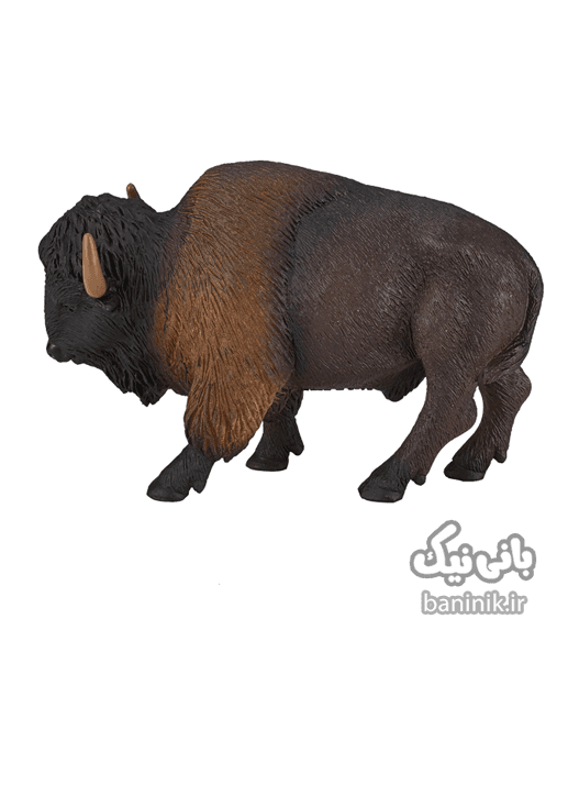 فیگور موجو سری بوفالو آمریکایی Mojo American Bison/Buffalo Figure — تصویر ۴