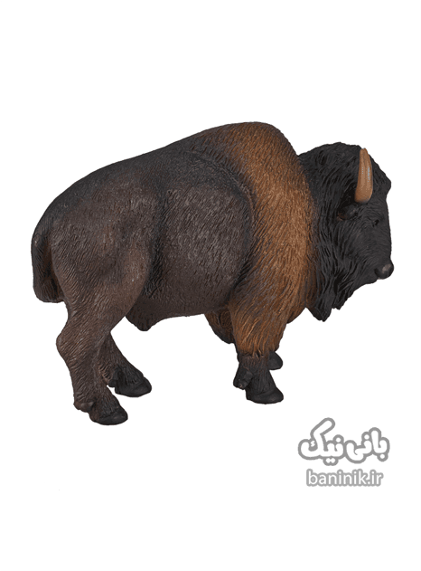 فیگور موجو سری بوفالو آمریکایی Mojo American Bison/Buffalo Figure — تصویر ۵