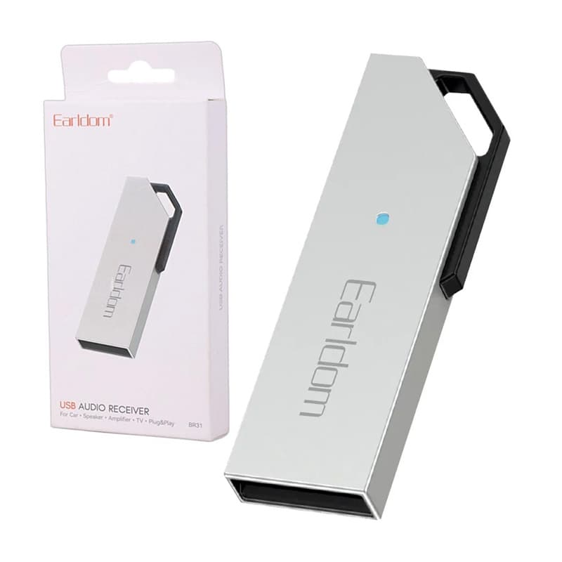 دانگل بلوتوث پخش ماشینUSB Car Bluetooth V5.3 Earldom BR31