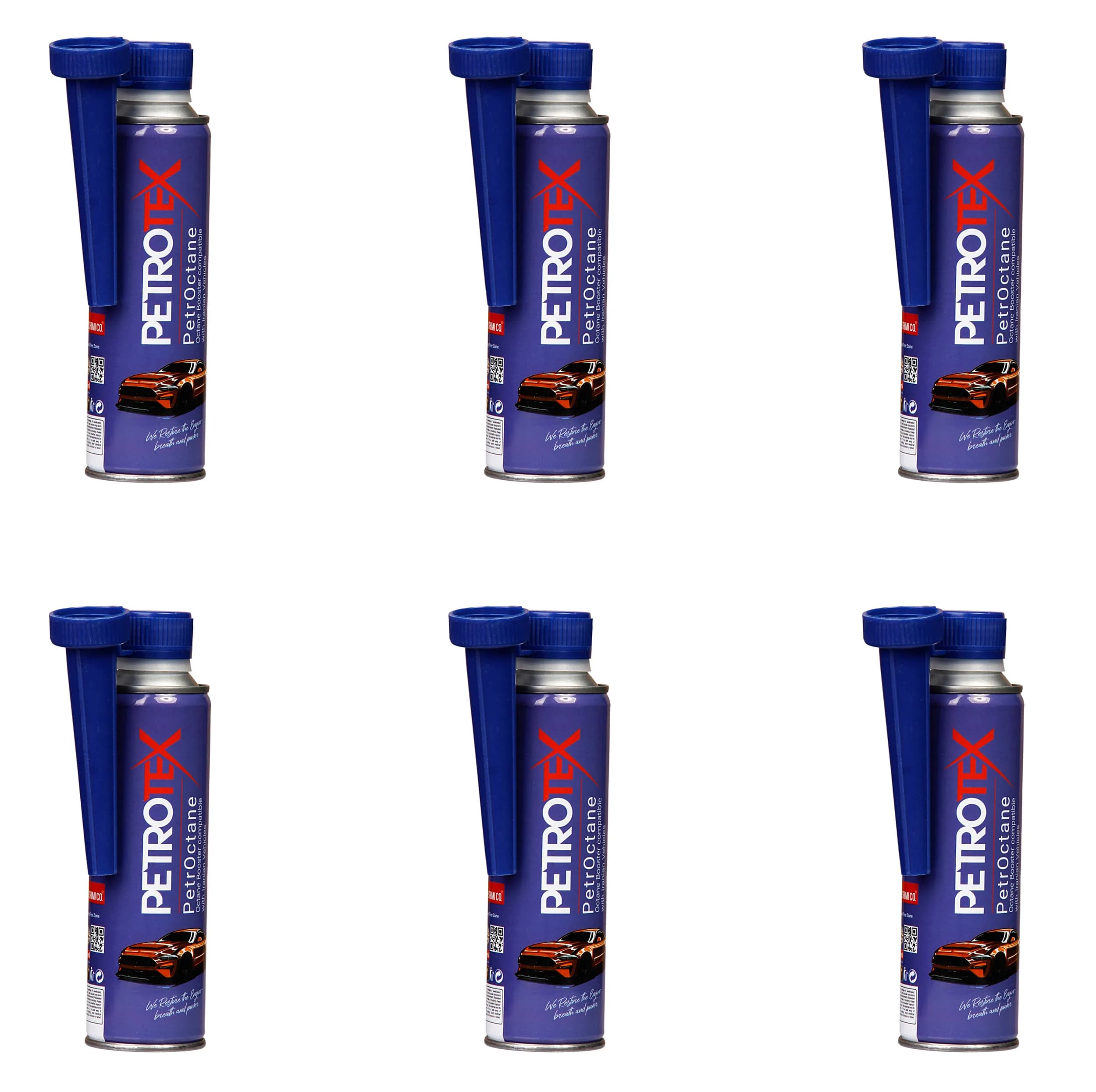 مکمل سوخت پتروتکس مدل PetrOctane حجم 150 میلی لیتر – بسته 6 عددی