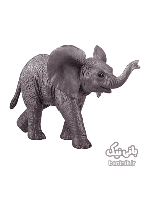 فیگور موجو سری بچه فیل آفریقایی Mojo African Elephant Calf Figure