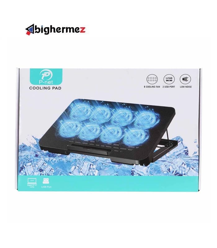 پایه خنک کننده لپ تاپ پی نت مدل P-800 — تصویر ۲